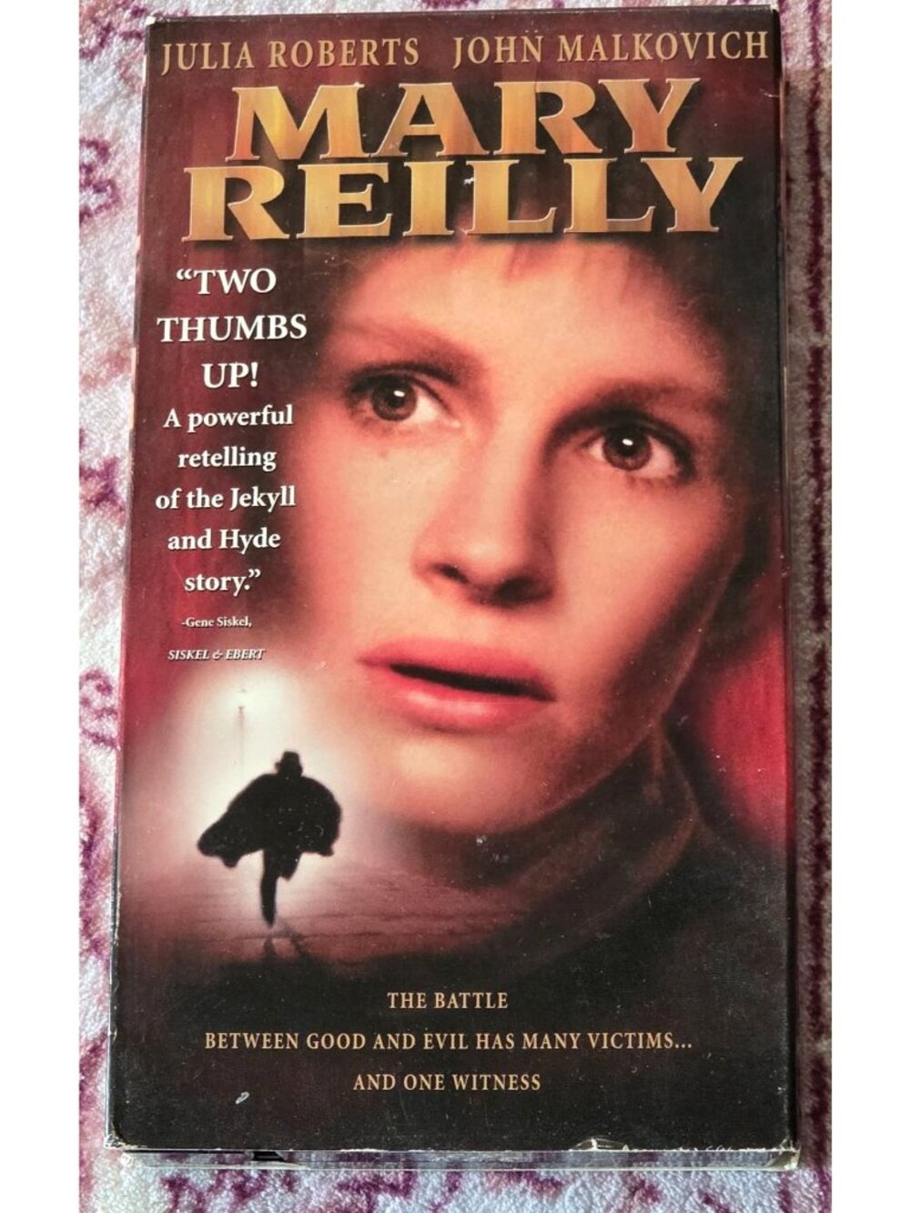 Mary Reilly (VHS, 1996) 11053. Julia Roberts, John Malkovich Horror Suspense